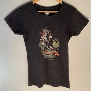 The Duck‎ Company Rawley's Aquarium Mermaid Graphic T Shirt Womens Small